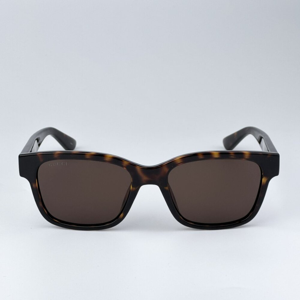 Gucci Gg1716s 002 Brand New Sunglasses Havana Brown Square Unisex